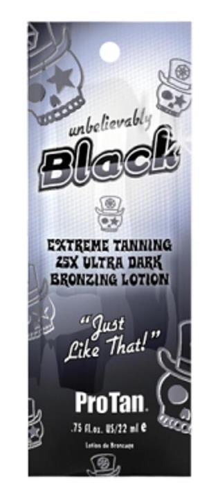 UNBELIEVABLY BLACK - Pkt - Tanning Lotion By ProTan