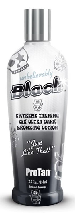 UNBELIEVABLY BLACK Tanning Lotion By ProTan - Bottle