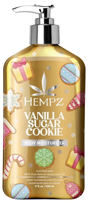 VANILLA SUGAR COOKIE Moisturizer Hempz Skin and Body Care - Bottle