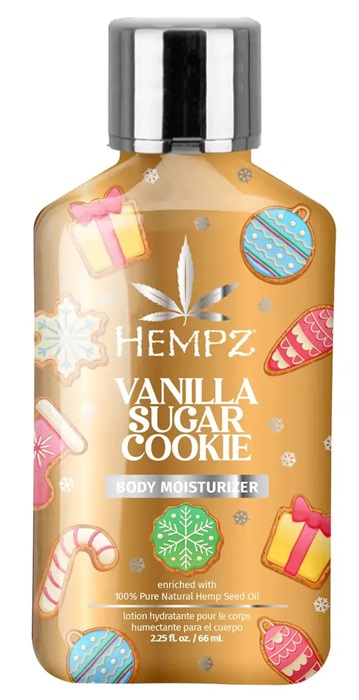 VANILLA SUGAR COOKIE Moisturizer Hempz Skin and Body Care - Mini