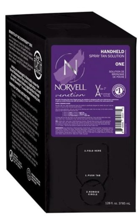 VENETIAN RAPID ONE HOUR - Gallon - Airbrush Spray Tan Solution By Norvell