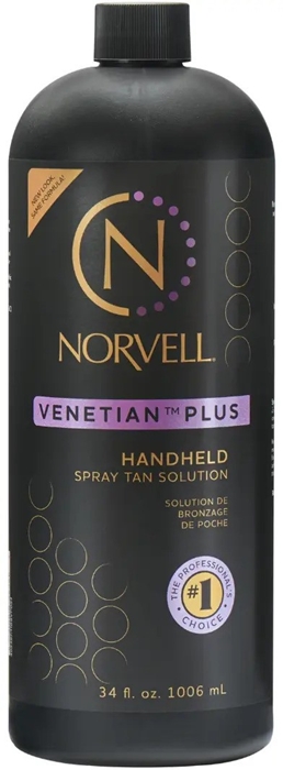 VENETIAN PLUS - 34oz - Airbrush Spray Tan Solution By Norvell