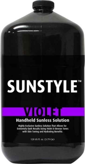 VIOLET - Gallon - Airbrush Spray Tan Solution By Sunstyle Catwalk