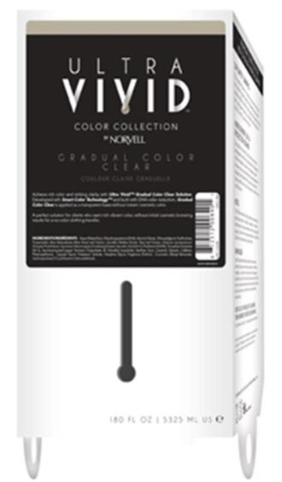 BOOTH SPRAY TAN SOLUTION (Versa) - VIVID CLEAR - 180oz - By Norvell
