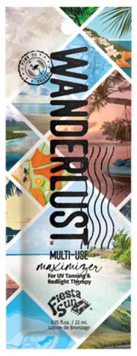 Wanderlust Hybrid Accelerator Tanning Lotion - Packet - Fiesta Sun