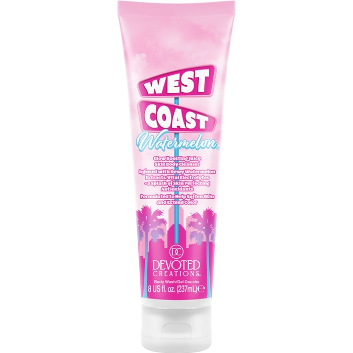 West Coast Watermelon Body Cleanser - Devoted Creations Skin Care - Bottle