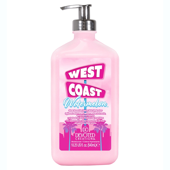 West Coast Watermelon Moisturizer - Devoted Creations Skin Care - Bottle