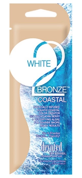 White 2 Bronze Coastal Accelerator - Pkt - Tanning Lotion By Devoted Creations