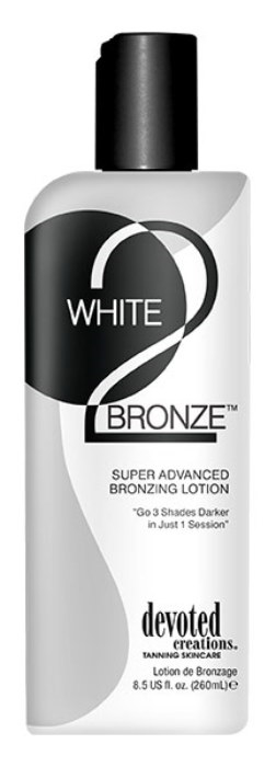 WHITE 2 BLACK BRONZE - Btl - Tanning Lotion By Devoted Creations