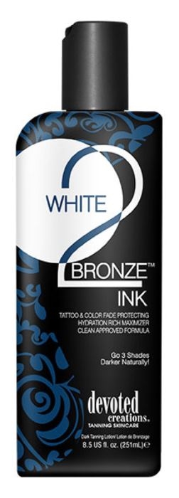 White 2 Black Bronze Ink Bronzer - Btl - Tanning Lotion By Devoted Creations