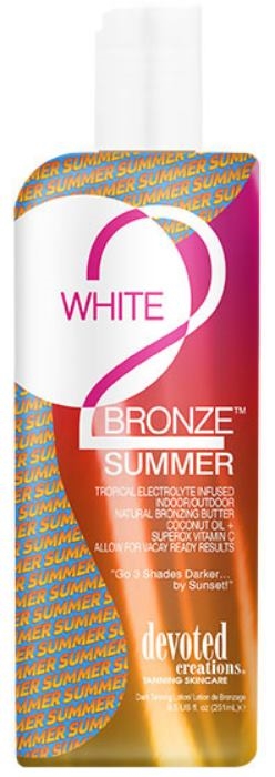 WHITE 2 BRONZE SUMMER - Btl - Tanning Lotion By Devoted Creations