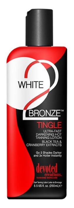 WHITE 2 BLACK BRONZE TINGLE - Btl - Tanning Lotion By Devoted Creations