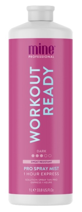 Workout Ready Minetan Spray Tan Solution - 33.8oz