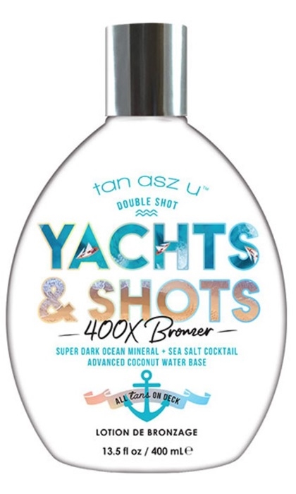 Double Shot Yachts & Shots Bronzer - Buy 1 Btl Get 2 Pkts FREE - Tan Incorporated