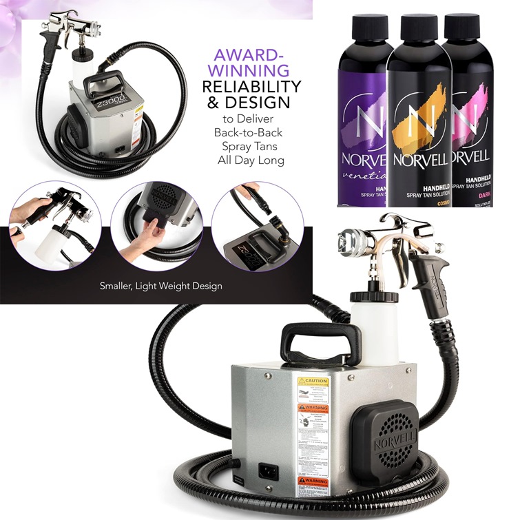 Norvell Spray Tan Equipment Z3000 Business Start-Up Bonus Kit - Kit - NV - Click Image to Close