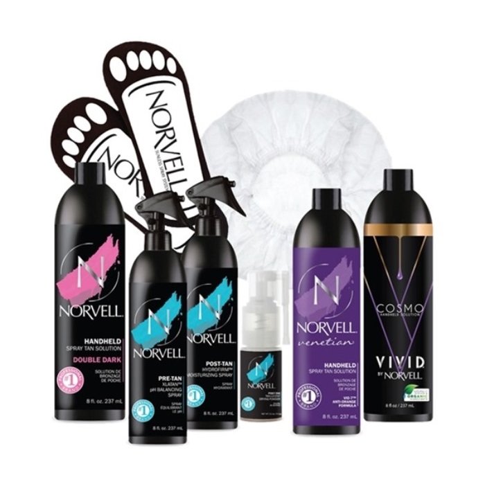 Sunless Starter Kit - Norvell Spray Tan Solution - PrePack