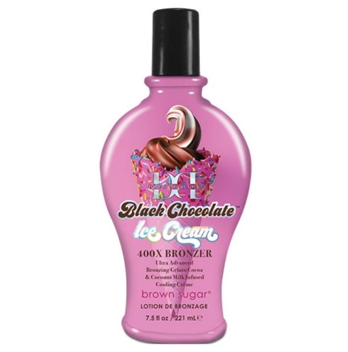 Double Dark Chocolate Ice Cream Bronzer - Tan Inc Tanning Lotion - Btl 7.5