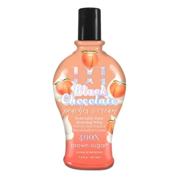 Double Dark Chocolate Peaches and Cream Bronzer - Tan Inc Tanning Lotion - Btl 7.5oz