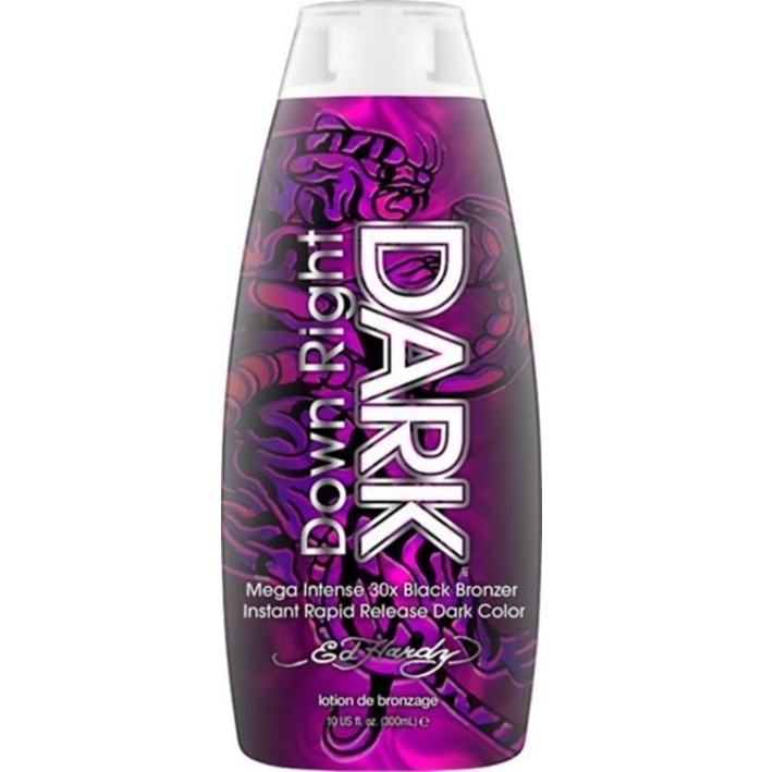 Down Right Dark - Ed Hardy Tanning Lotion - Bottle