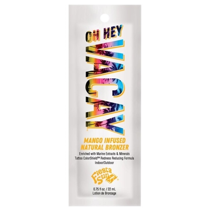 Oh Hey Vacay Natural Bronzer - Fiesta Sun Tanning Lotion - Packet
