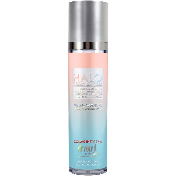Halo Beam Cream - Devoted Creations Tanning Lotion - Bottle