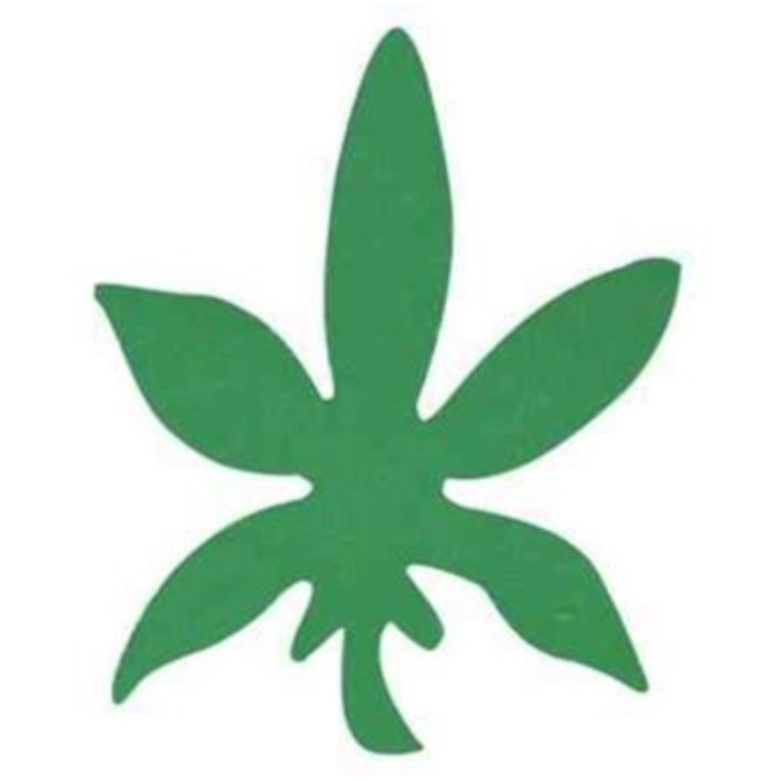 ADHESIVE HEMP LEAF - Roll