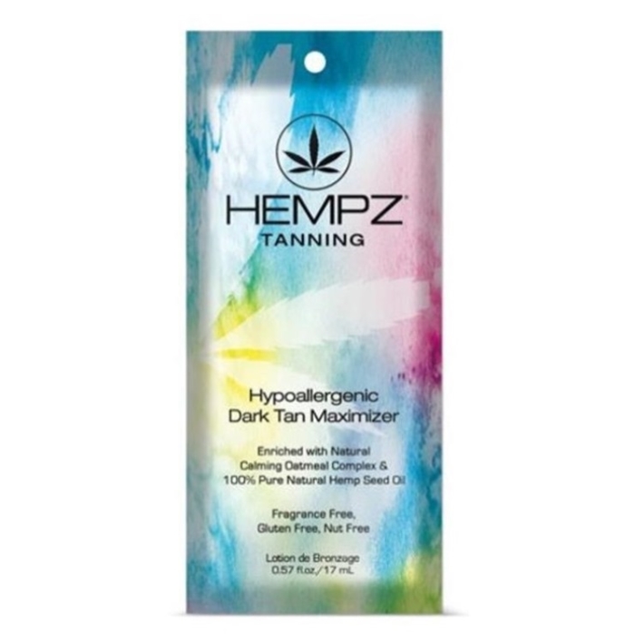Hypoallergenic Dark Max - Hempz Tanning Lotion - Packet