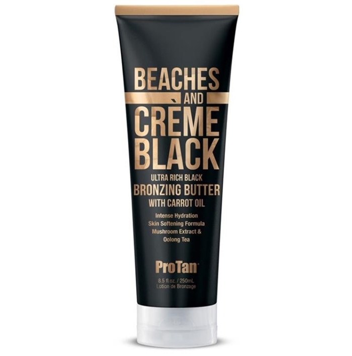 Beaches & Creme Black Bronzer - ProTan Tanning Lotion - Bottle