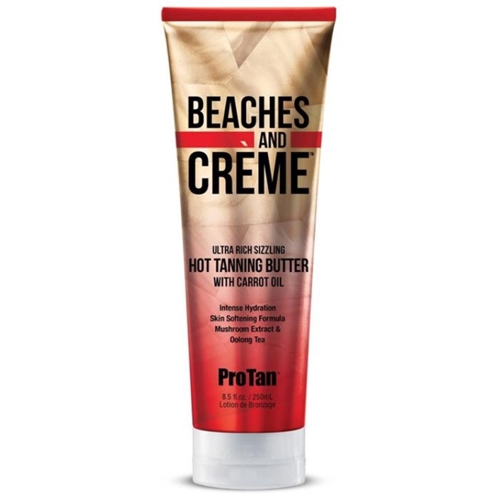 Beaches & Creme Sizzling Tingle - ProTan Tanning Lotion - Bottle - Supre