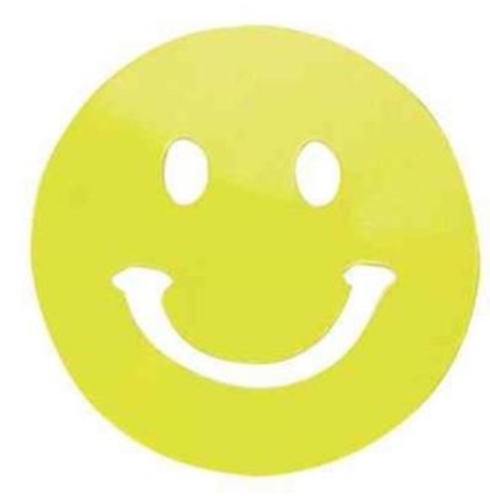 ADHESIVE SMILEY FACE - Roll