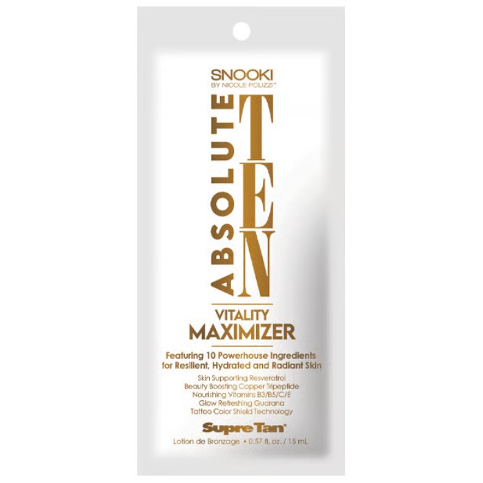 Supre Snooki Absolute Maximizer Tanning Lotion - Packet