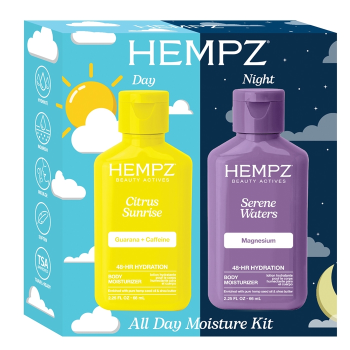 All Day Moisture 2pc Kit - Hempz Skin Care - PrePack