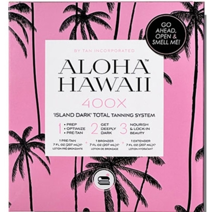 ALOHA HAWAII 3 STEP SYSTEM - PrePack - Tanning Lotion By Tan Inc