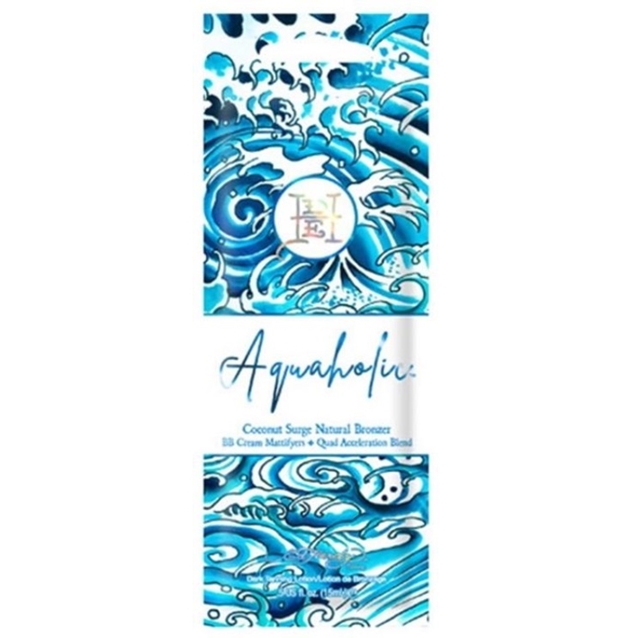 Aquaholic Natural Bronzer - Ed Hardy Tanning Lotion - Packet