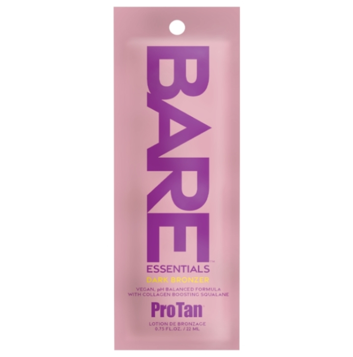 Bare Essentials Dark Bronzer - ProTan Tanning Lotion - Packet