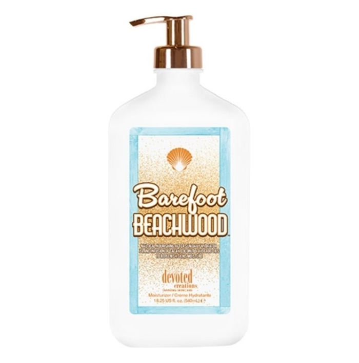 BAREFOOT BEACHWOOD MOISTURIZER - Devoted Creations Skin Care - Bottle