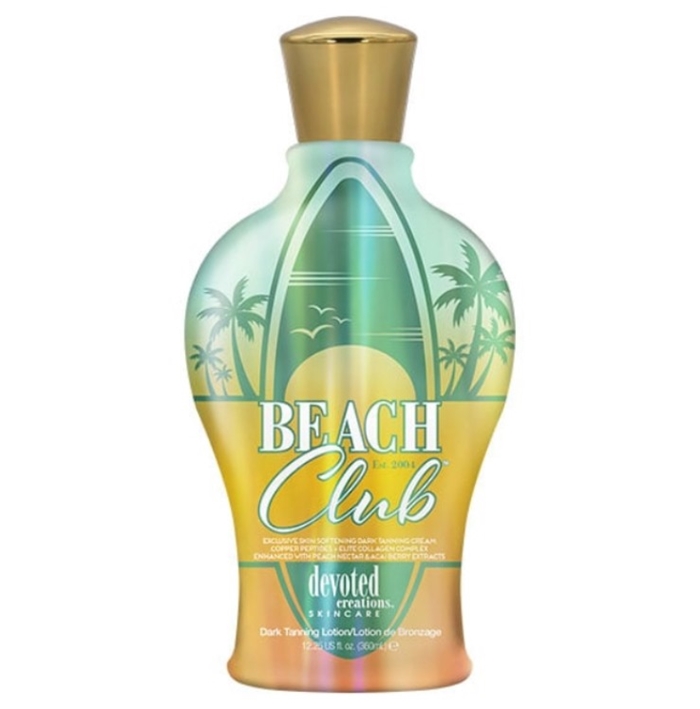 Beach Club Accelerator - Devoted Creations Tanning Lotion - Bottle