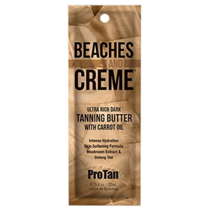 Beaches and Creme - ProTan Tanning Lotion - Packet