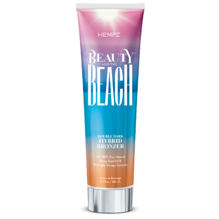 Hempz Beauty & The Beach Bronzer Tanning Lotion - Bottle