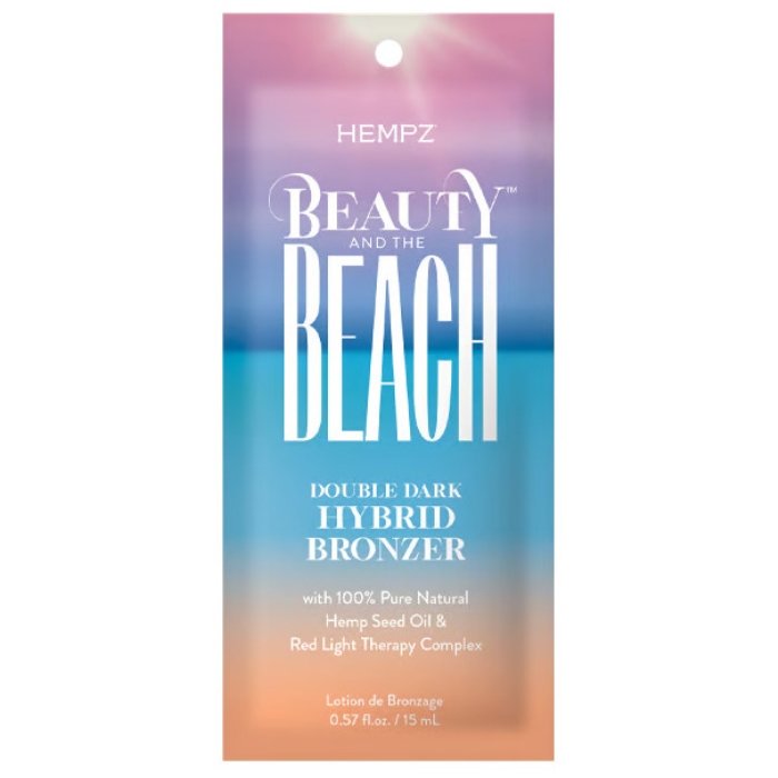 Hempz Beauty & The Beach Bronzer Tanning Lotion - Packet