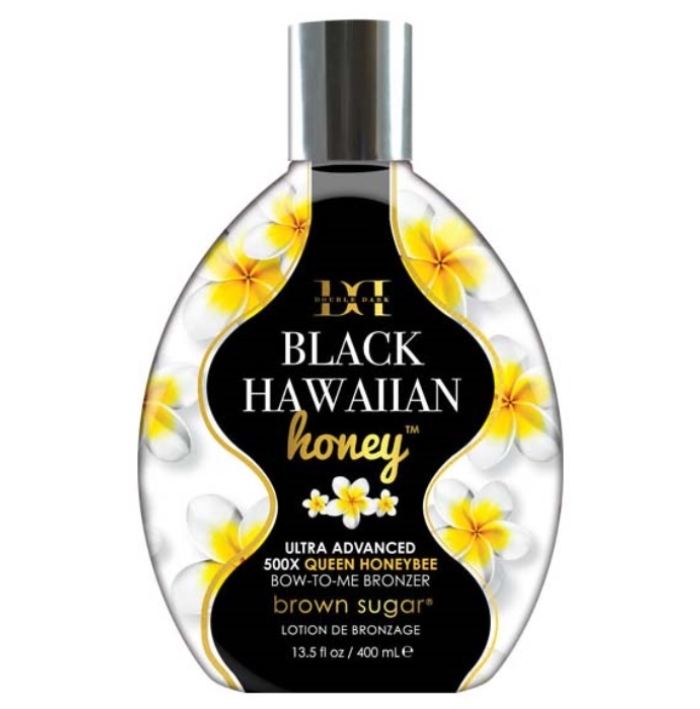 Black Hawaiian Honey Double Dark Bronzer - Tan Inc Tanning Lotion - 13.5 Oz Bottle