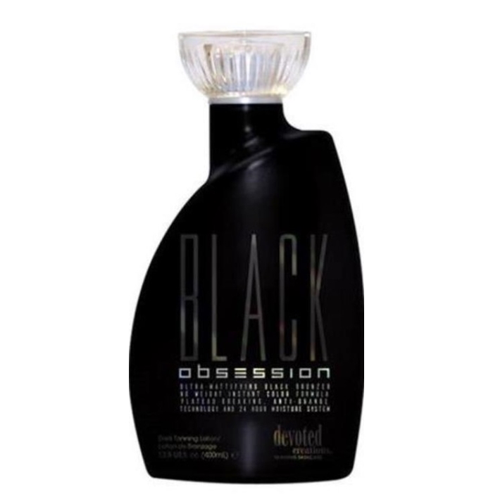 Black Obsession Bronzer - Devoted Creations Tanning Lotion - Bottle