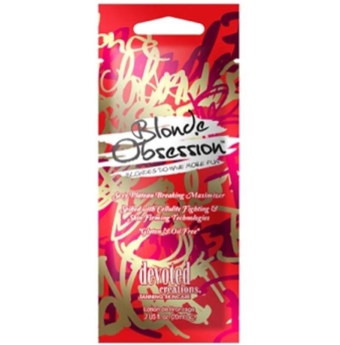 Blonde Obsession - Devoted Creations Tanning Lotion - Packet