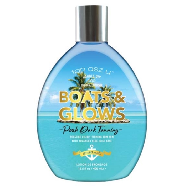 Boats and Glow Bronzer - Tan Inc Tanning Lotion - 13.5 Oz Bottle