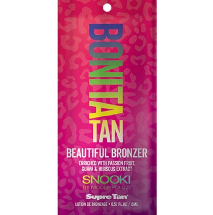 Snooki Bonita Tan Bronzer - Supre Tanning Lotion - Packet