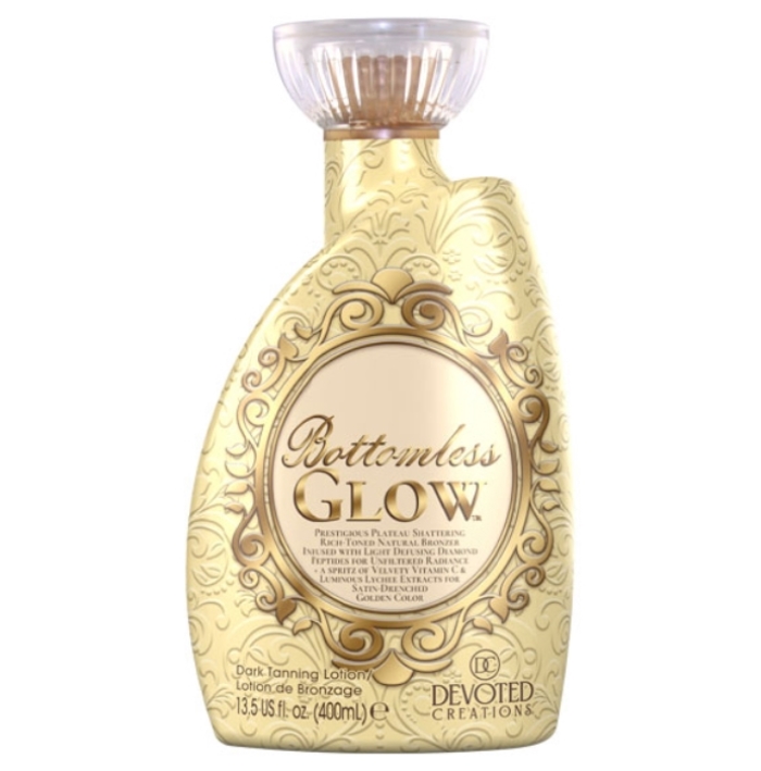 Bottomless Glow Bronzer - Devoted Creations Tanning Lotion - Bottle