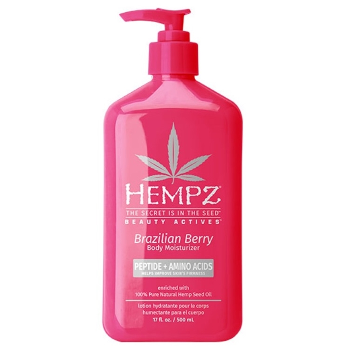 BRAZILIAN BERRY MOISTURIZER Hempz Skin and Body Care - Bottle 17oz