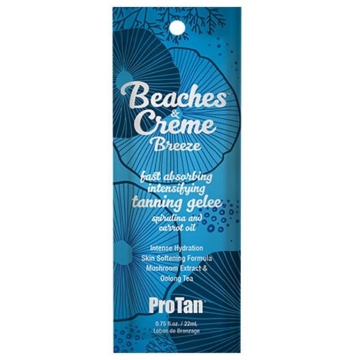 Beaches & Creme Breeze Intensifying Gelee - ProTan Tanning Lotion - Packet