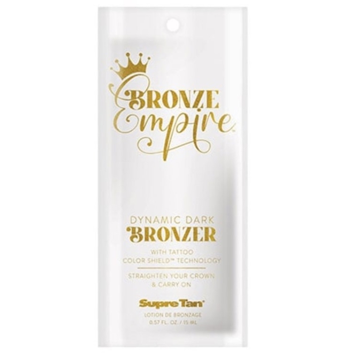 Bronze Empire Bronzer - Supre Tanning Lotion - Packet