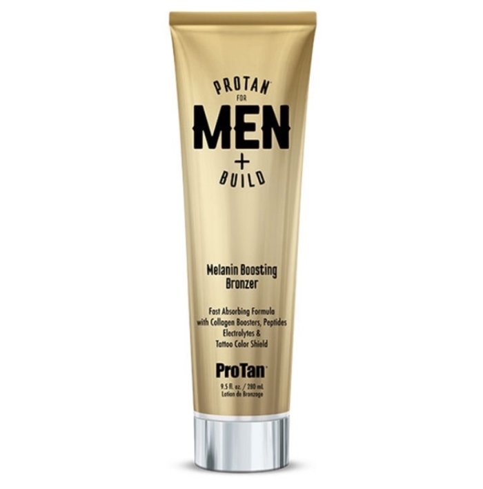 ProTan For Men Melanin Boosting Bronzer - ProTan Tanning Lotion - Bottle